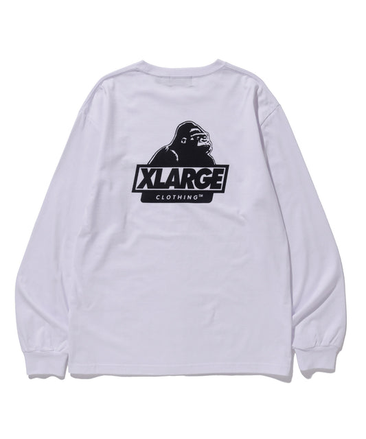 L/S TEE BACKSIDE SLANTED OG