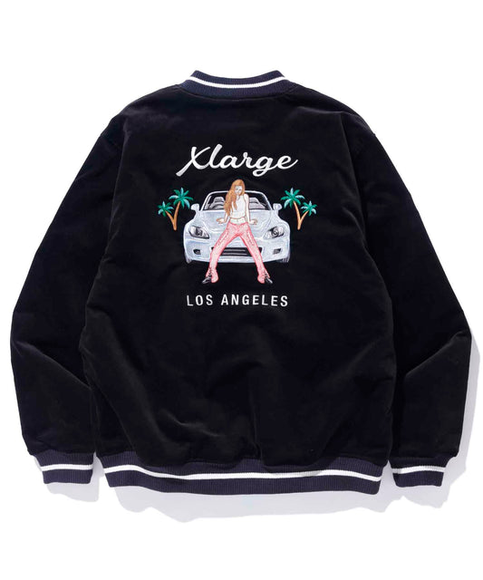 REVERSIBLE FLAG GAL SOUVENIR JACKET