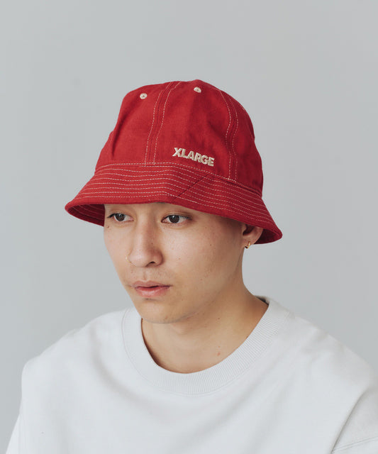 CONTRAST STITCHED BALL HAT