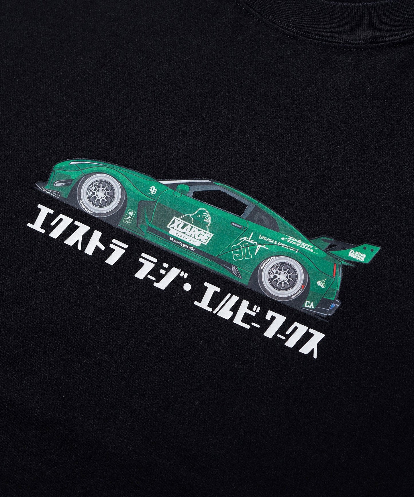 XLARGE x LIBERTY WALK BEHIND OG S/S TEE