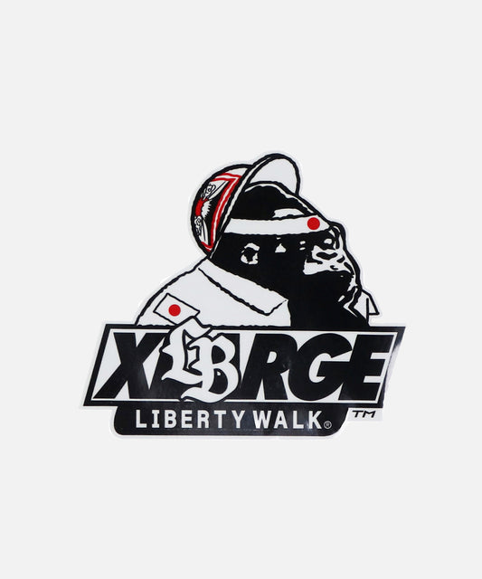 LIBERTY WALK x XLARGE STICKER GORILLA