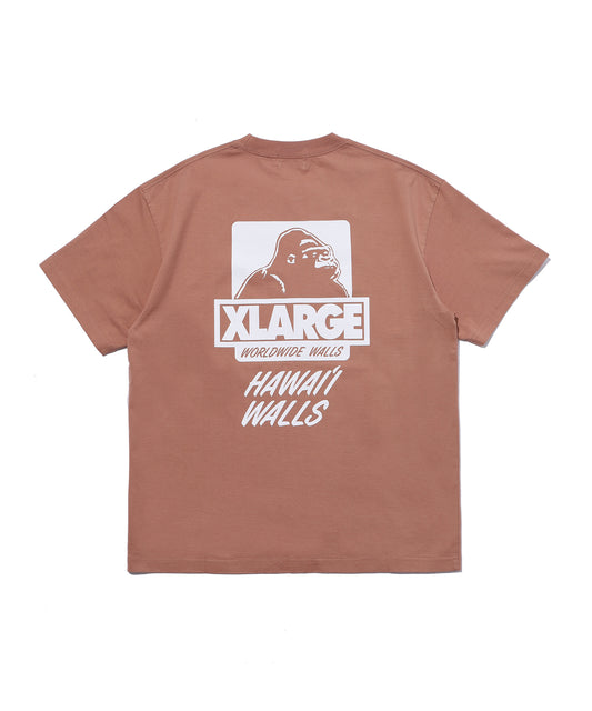 XLARGE x HAWAII WALLS S/S TEE