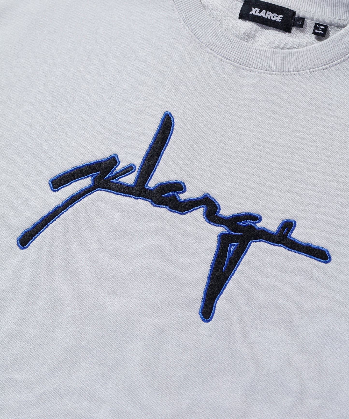 DISTORTION LOGO CREWNECK SWEATSHIRT