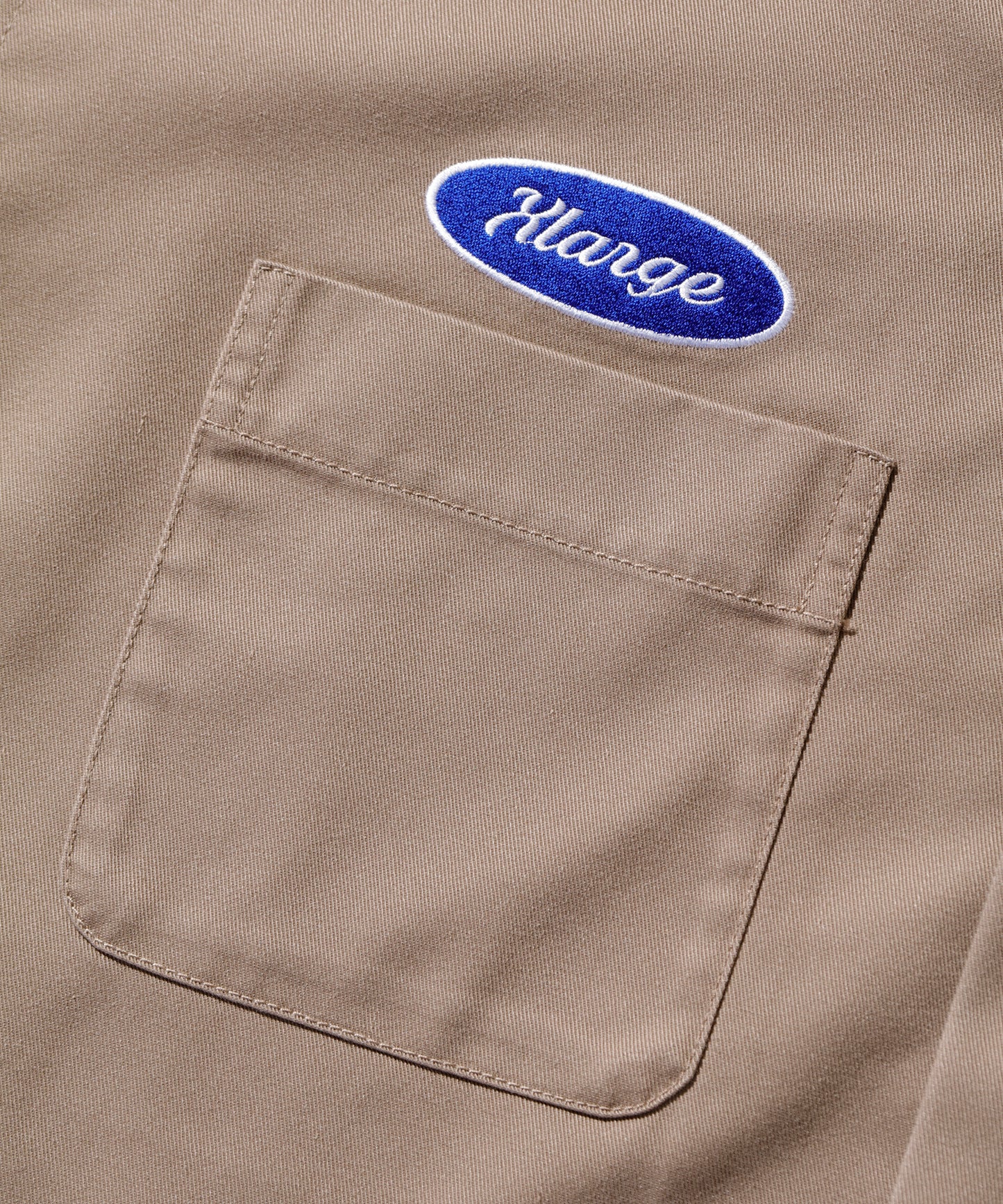 EMBROIDERED S/S WORK SHIRT