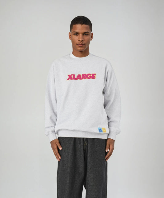 STANDARD LOGO COLORS CREWNECK SWEATSHIRT