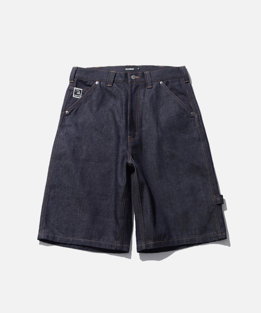 CARPENTER DENIM SHORTS