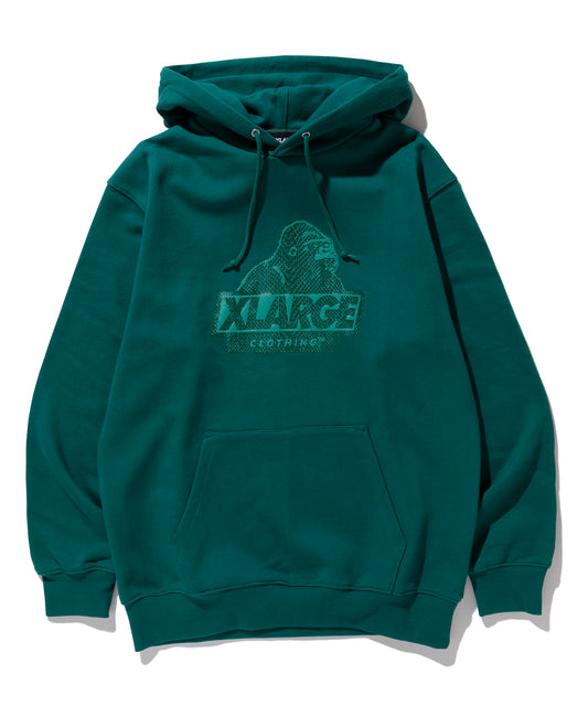 PYTHON SLANTED OG PULLOVER HOODED SWEAT