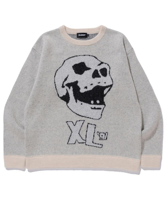 SKULL MOHAIR KNIT
