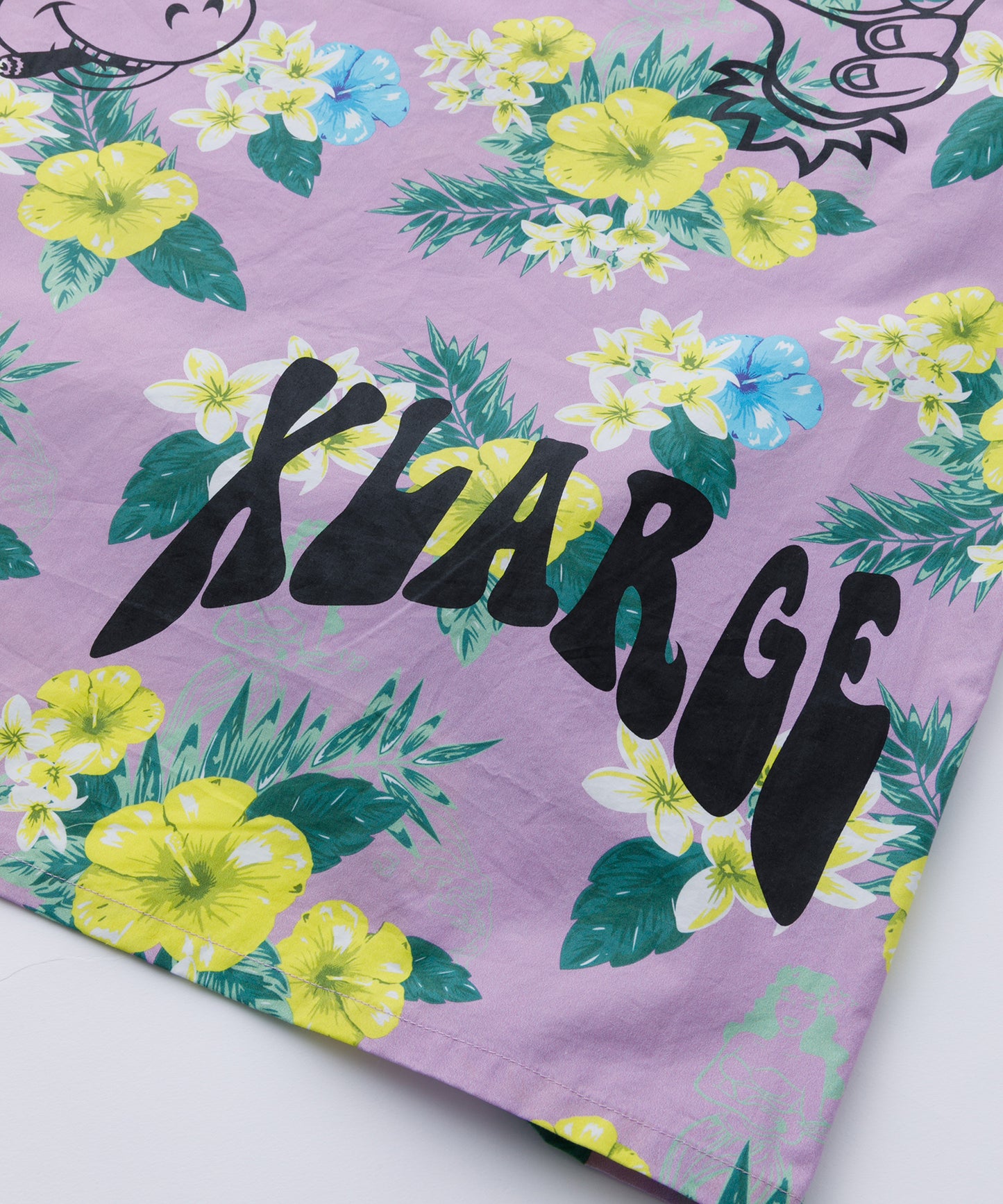 FLORAL PRINT SHIRT SHIRT XLARGE