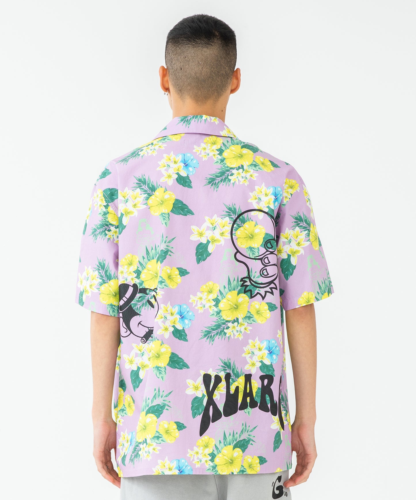 FLORAL PRINT SHIRT SHIRT XLARGE