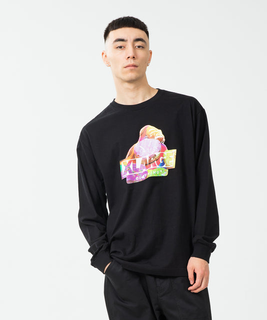 L/S TEE GRUB SLANTED OG