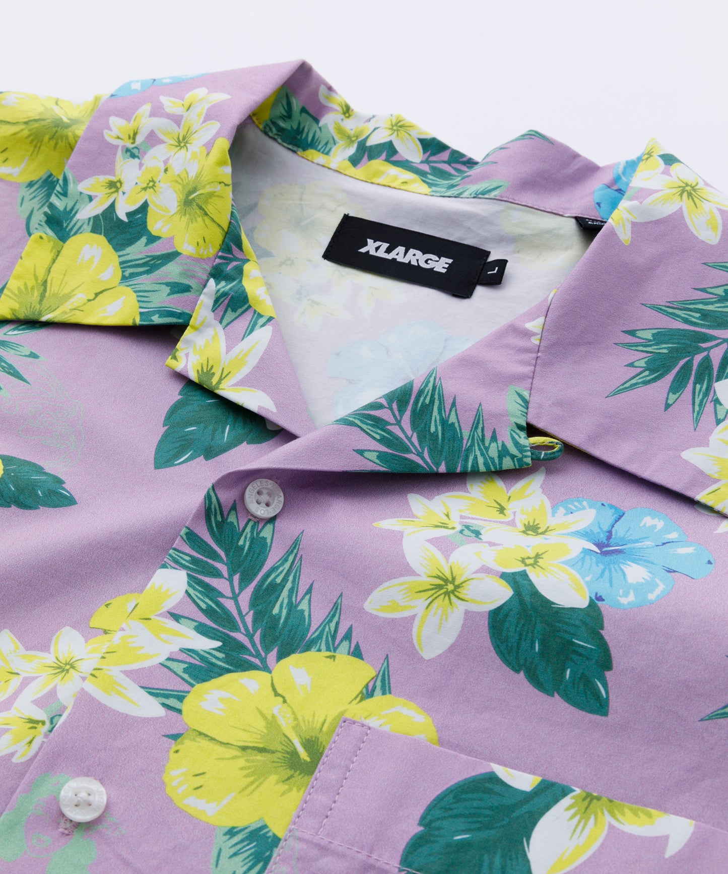 FLORAL PRINT SHIRT SHIRT XLARGE