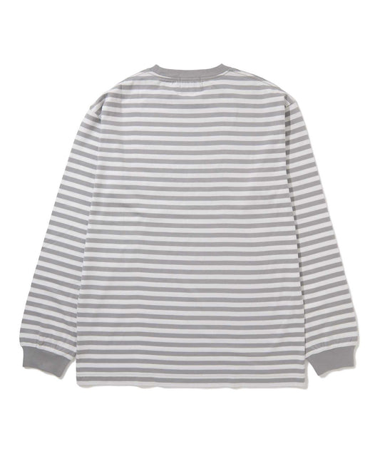 L/S EMBROIDERY BORDER TEE T-SHIRT XLARGE