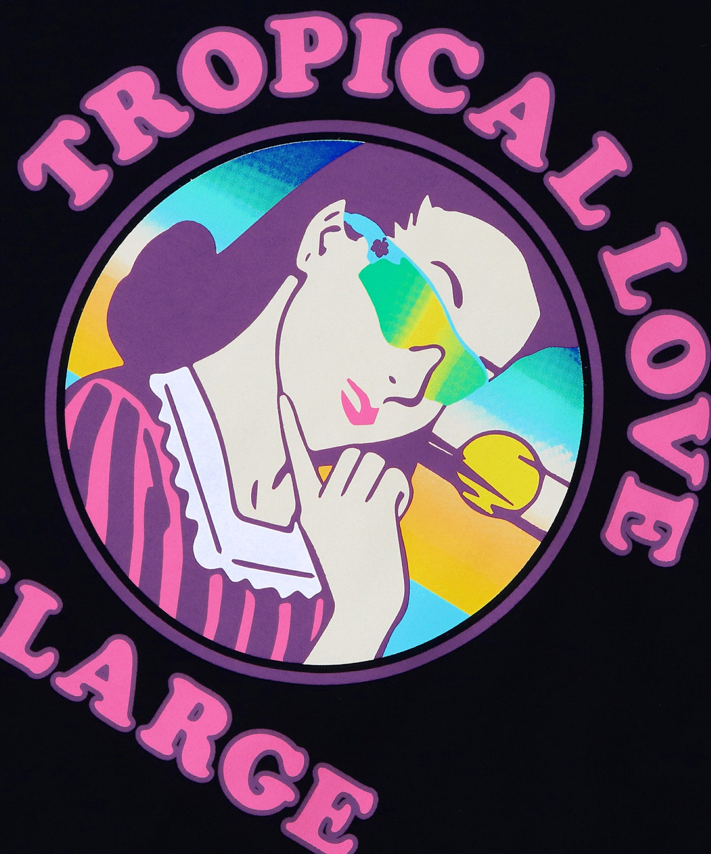 S/S TEE TROPICAL T-SHIRT XLARGE