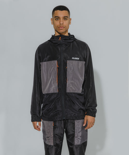 HOODED TRACK JACKET OUTERWEAR XLARGE