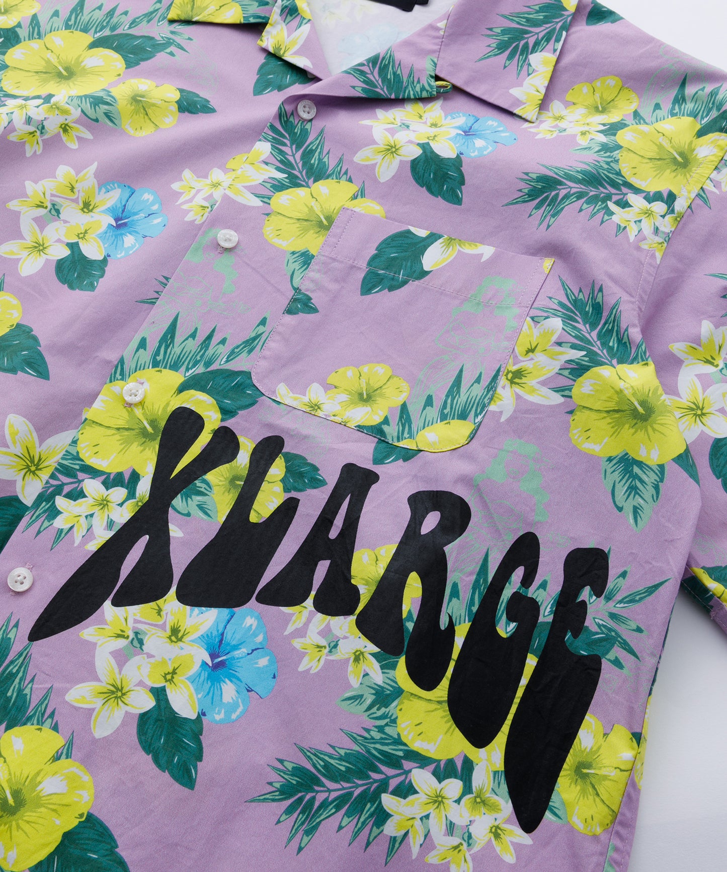 FLORAL PRINT SHIRT SHIRT XLARGE