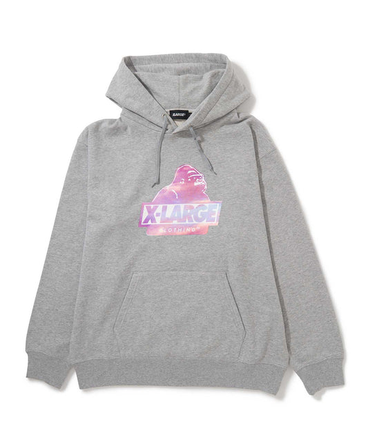 SUNSET SLANTED OG PULLOVER HOODED SWEAT FLEECE, CREWNECK, HOODIE XLARGE