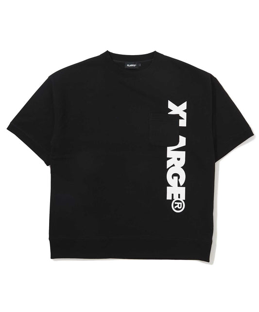 S/S POCKET SWEAT FLEECE, CREWNECK, HOODIE XLARGE