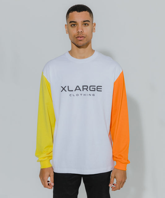 L/S TEE TRICOLOR T-SHIRT XLARGE