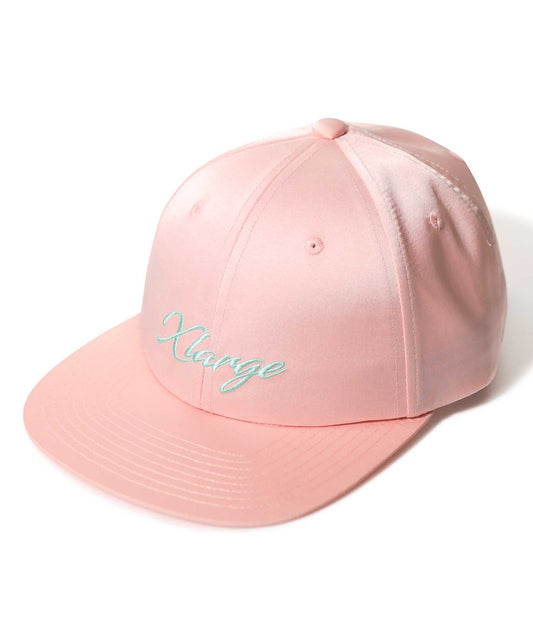 GALLIGRAPHY SATIN 6PANEL CAP HEADWEAR XLARGE