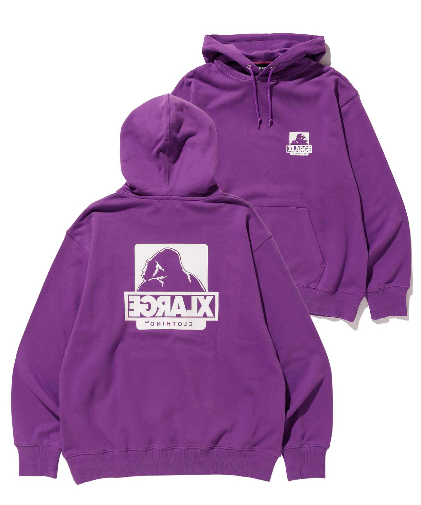 BEHIND OG PULLOVER HOODED SWEAT FLEECE, CREWNECK, HOODIE XLARGE