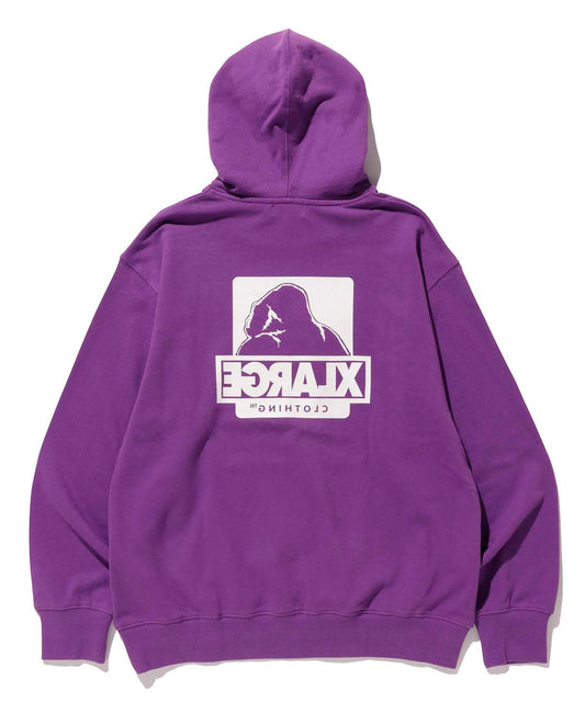 BEHIND OG PULLOVER HOODED SWEAT FLEECE, CREWNECK, HOODIE XLARGE