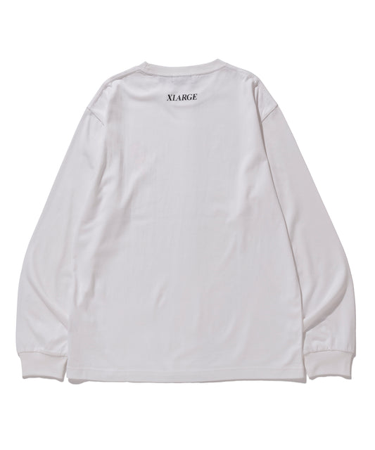 L/S TEE GIRL WITH COCKTAIL