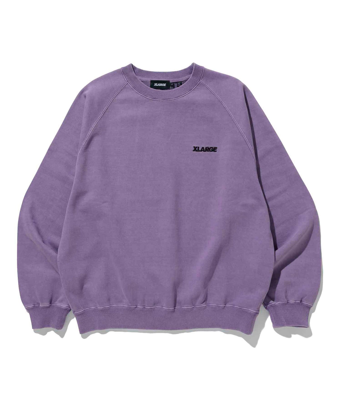 OVERDYED RAGLAN CREWNECK SWEAT