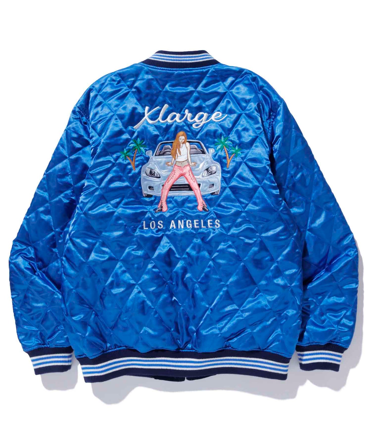 REVERSIBLE FLAG GAL SOUVENIR JACKET
