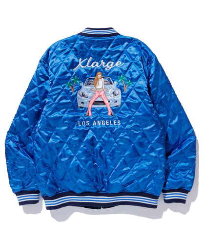 REVERSIBLE FLAG GAL SOUVENIR JACKET