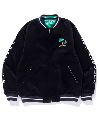 REVERSIBLE FLAG GAL SOUVENIR JACKET