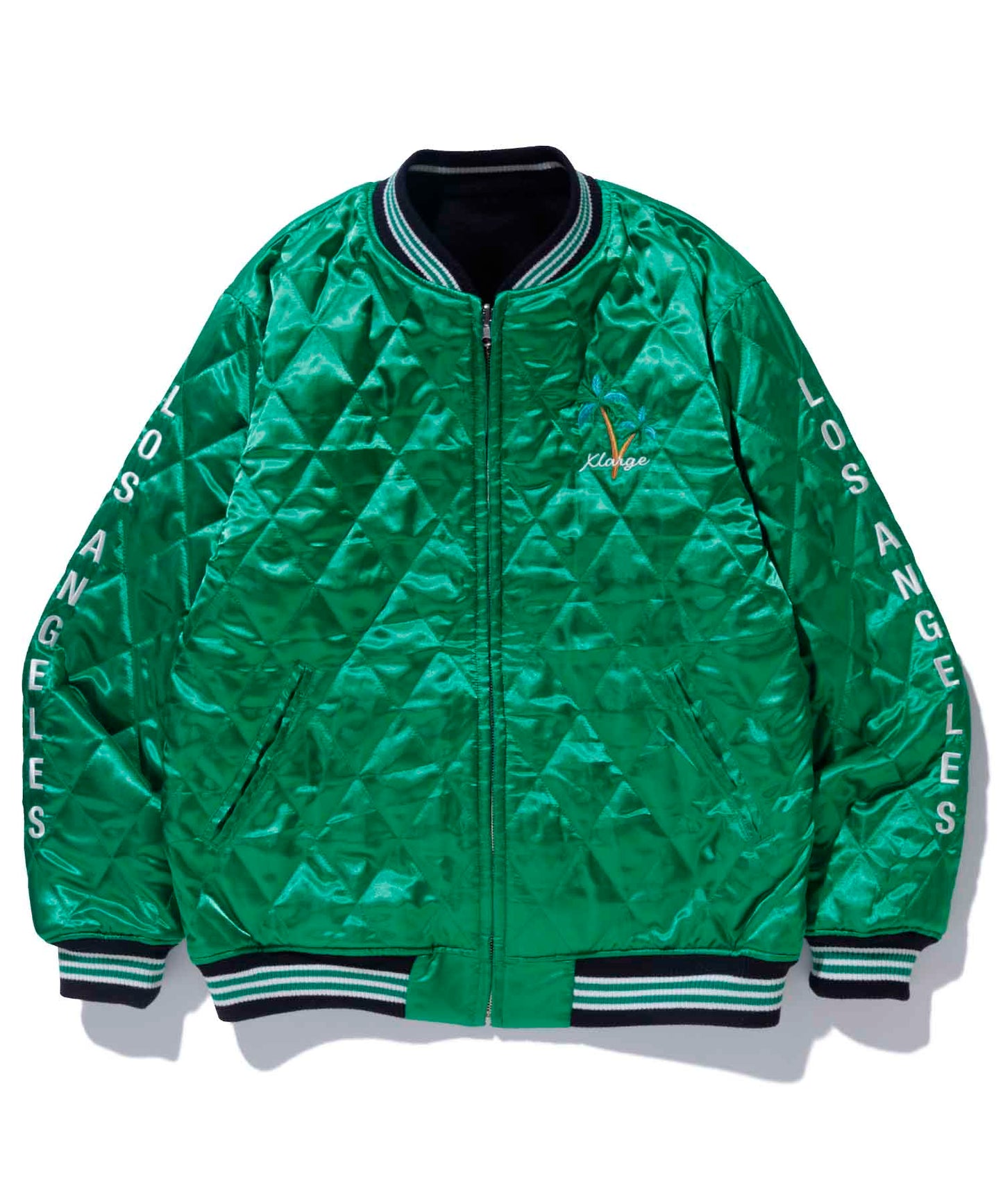 REVERSIBLE FLAG GAL SOUVENIR JACKET