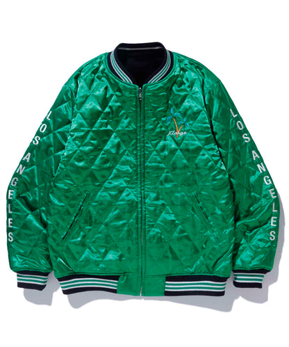 REVERSIBLE FLAG GAL SOUVENIR JACKET