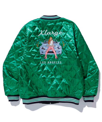 REVERSIBLE FLAG GAL SOUVENIR JACKET