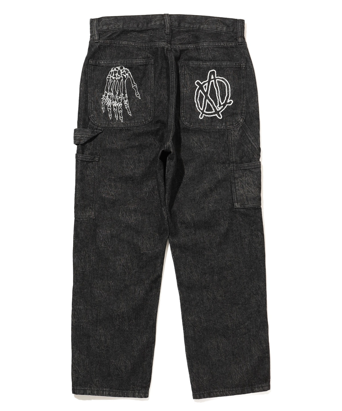 ALLOVER CIRCLE XL DENIM PANTS