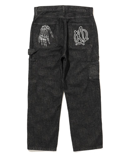 ALLOVER CIRCLE XL DENIM PANTS