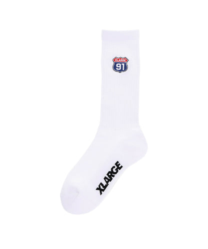 XL 91 EMBROIDERED SOCKS