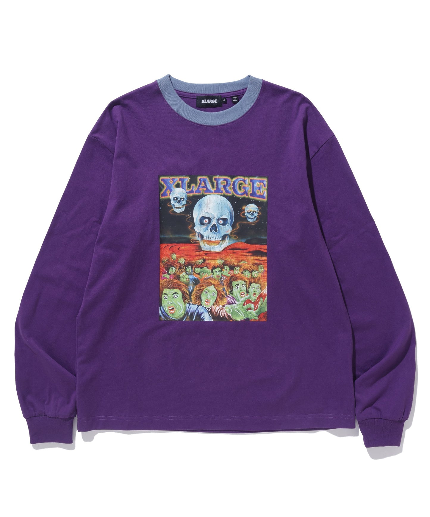 ZOMBIE APOCALYPSE RINGER L/S TEE