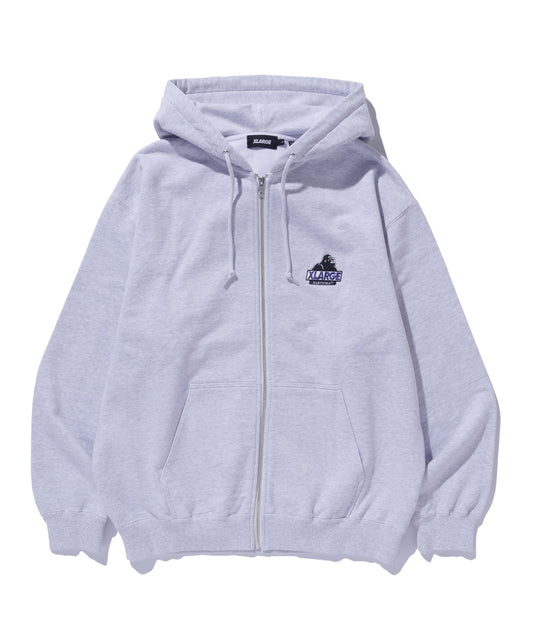 SLANTED OG ZIP HOODED SWEATSHIRT