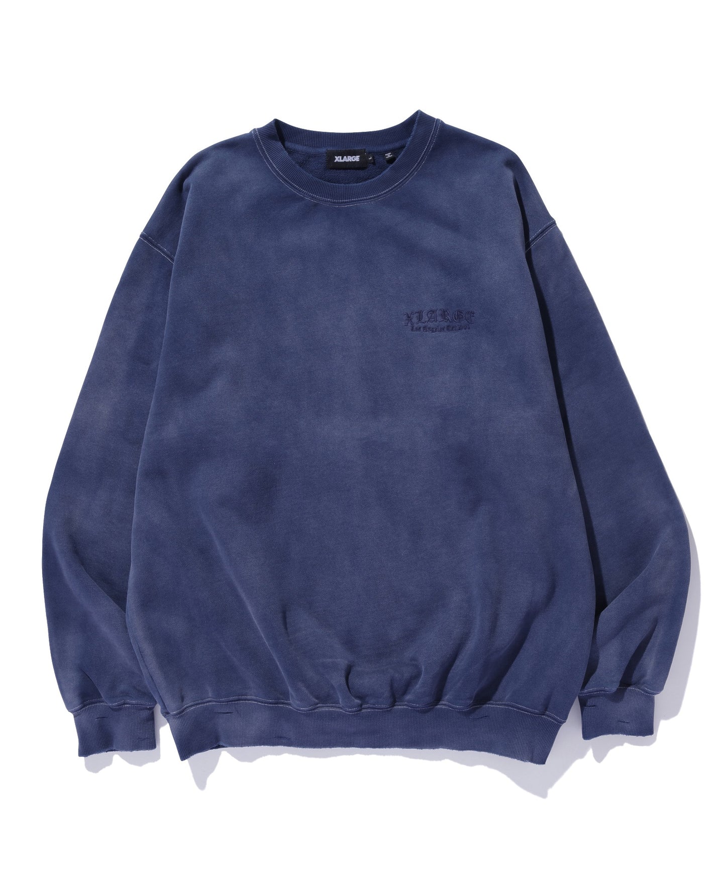 OLD ENGLISH BLEACHED CREWNECK SWEATSHIRT