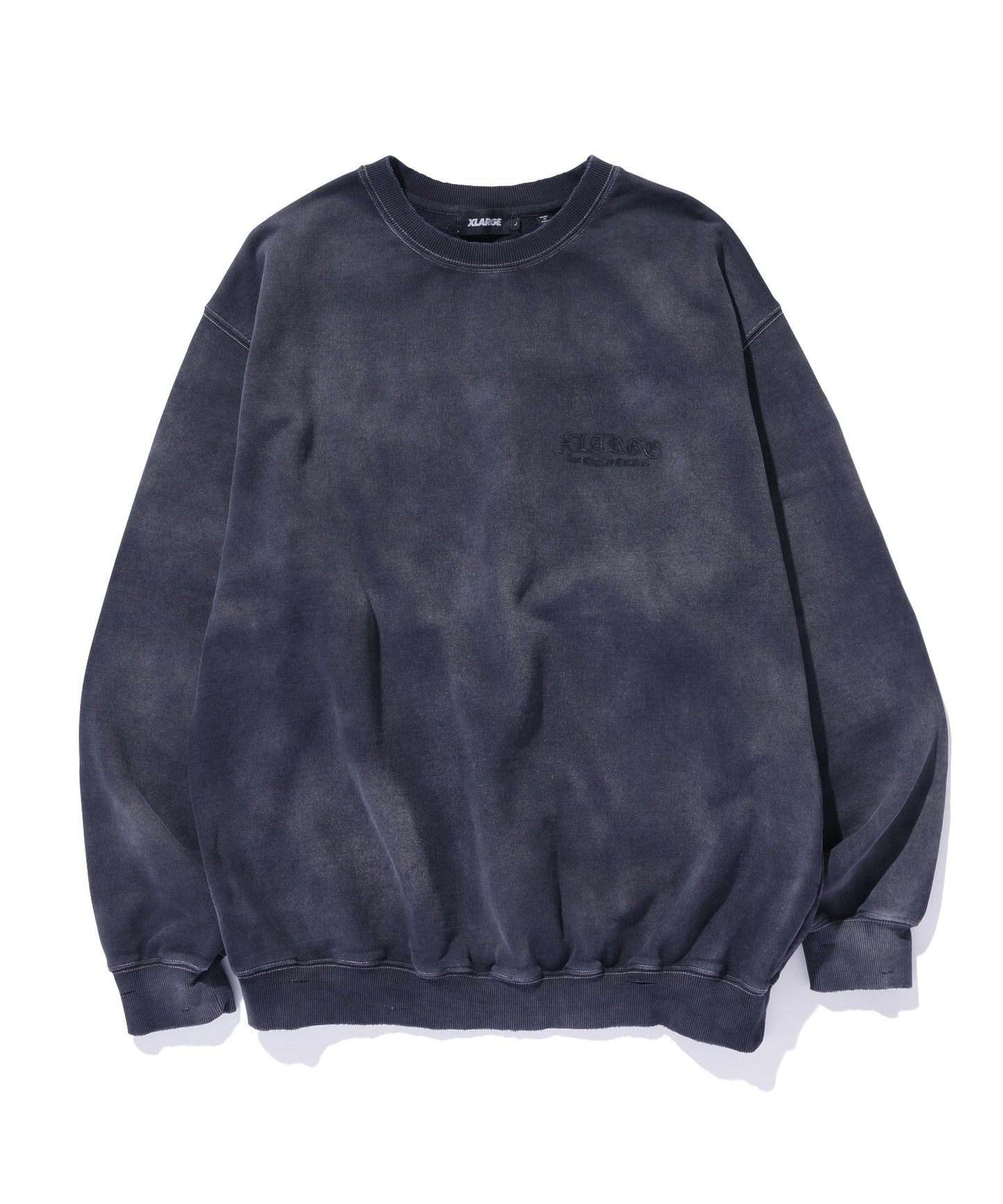 OLD ENGLISH BLEACHED CREWNECK SWEATSHIRT