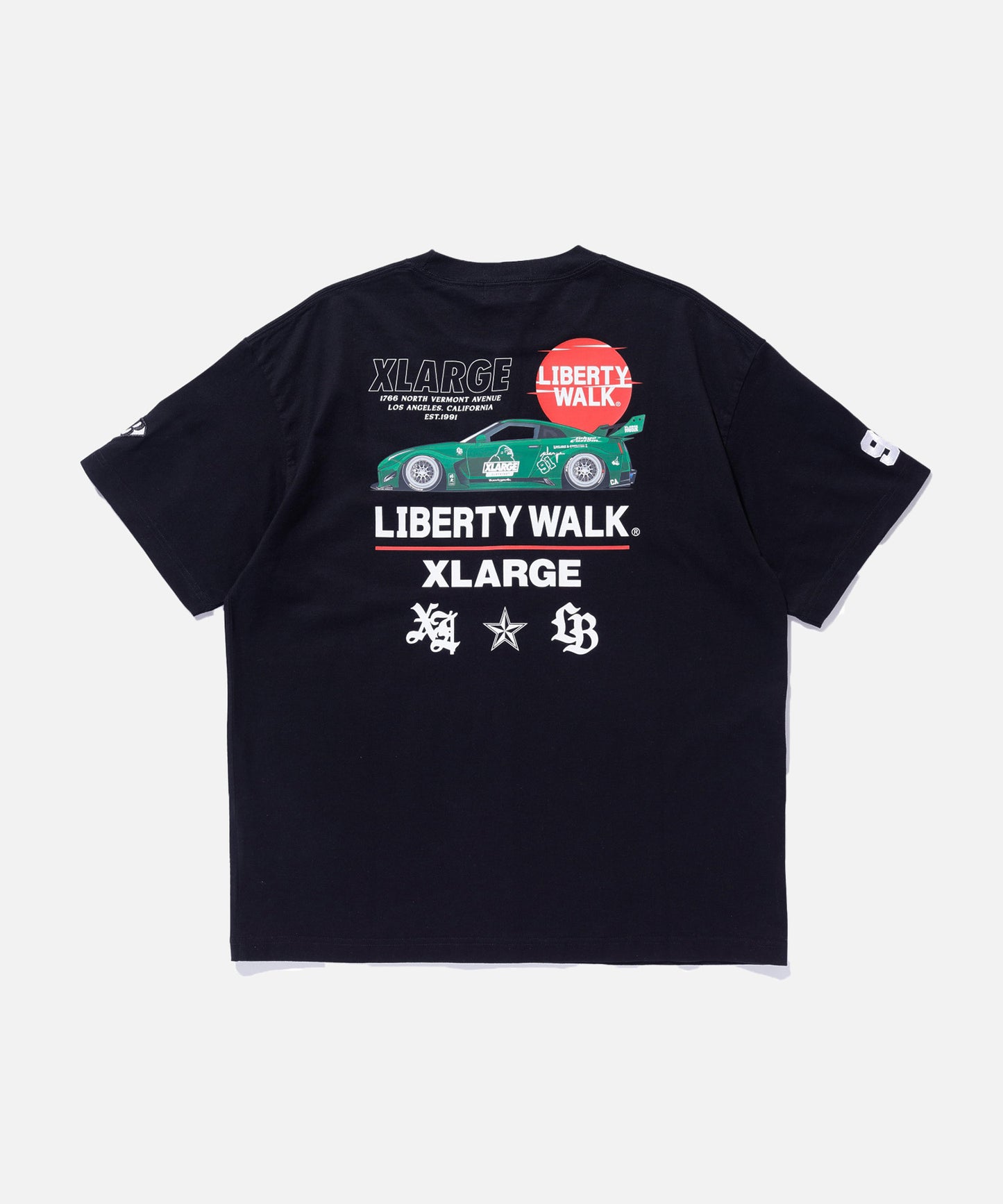 XLARGE x LIBERTY WALK S/S TEE