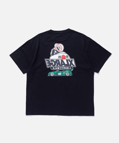 XLARGE x LIBERTY WALK BEHIND OG S/S TEE