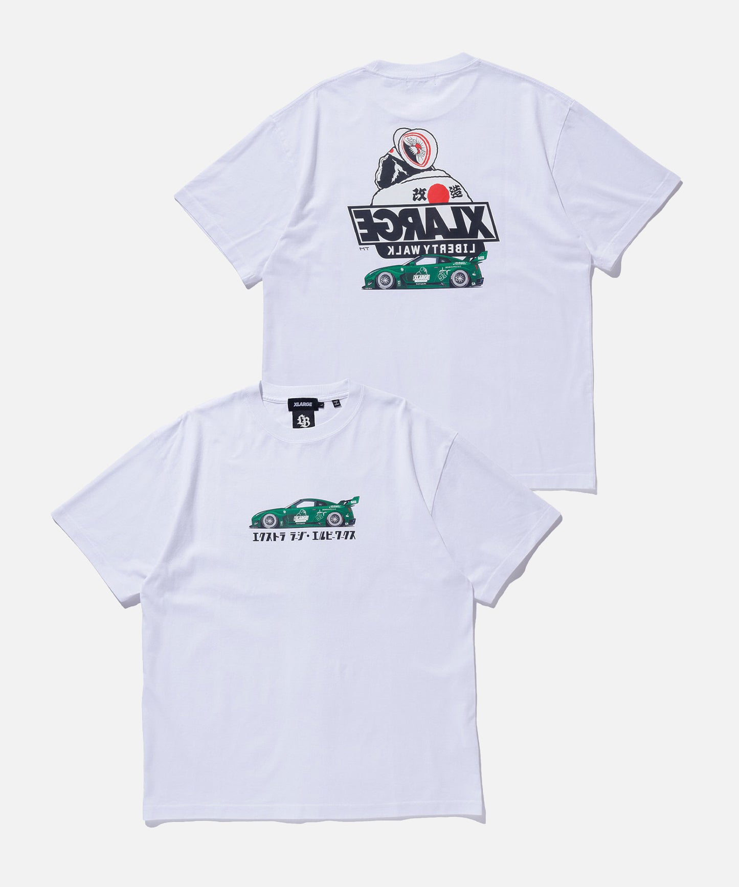 XLARGE x LIBERTY WALK BEHIND OG S/S TEE