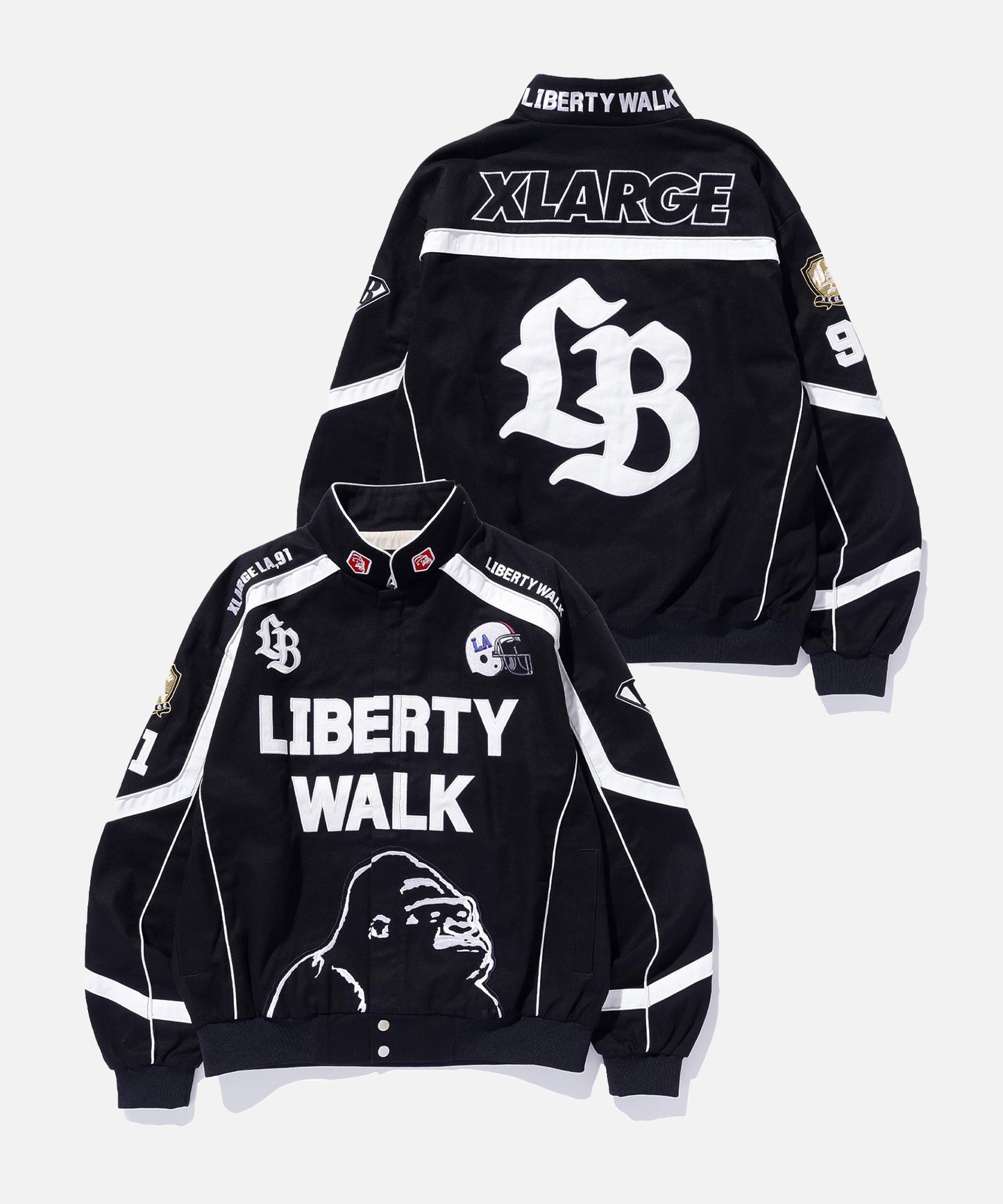 XLARGE x LIBERTY WALK RACING JACKET