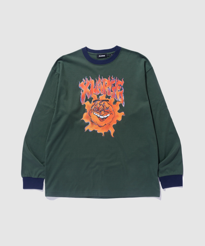 XL BURNING L/S TEE