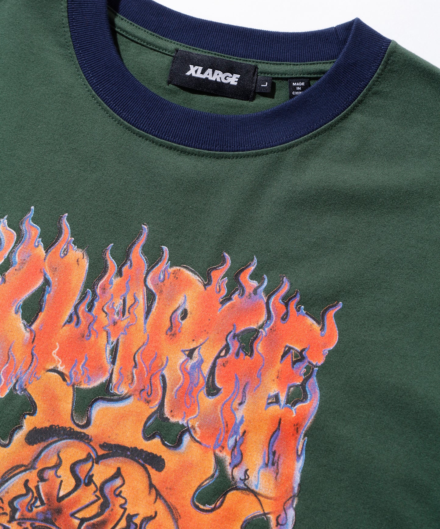 XL BURNING L/S TEE