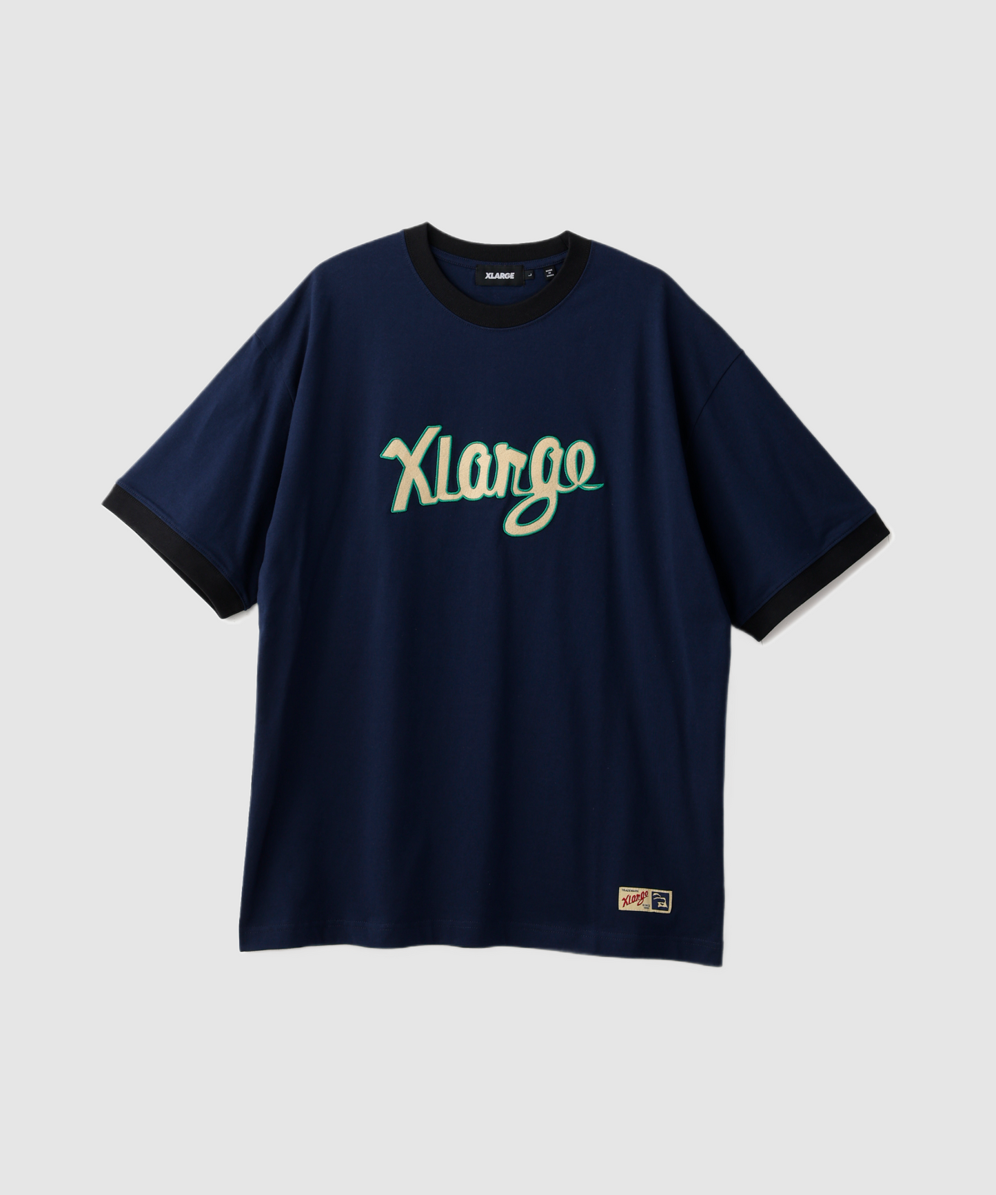 RETRO SCRIPT RINGER S/S TEE