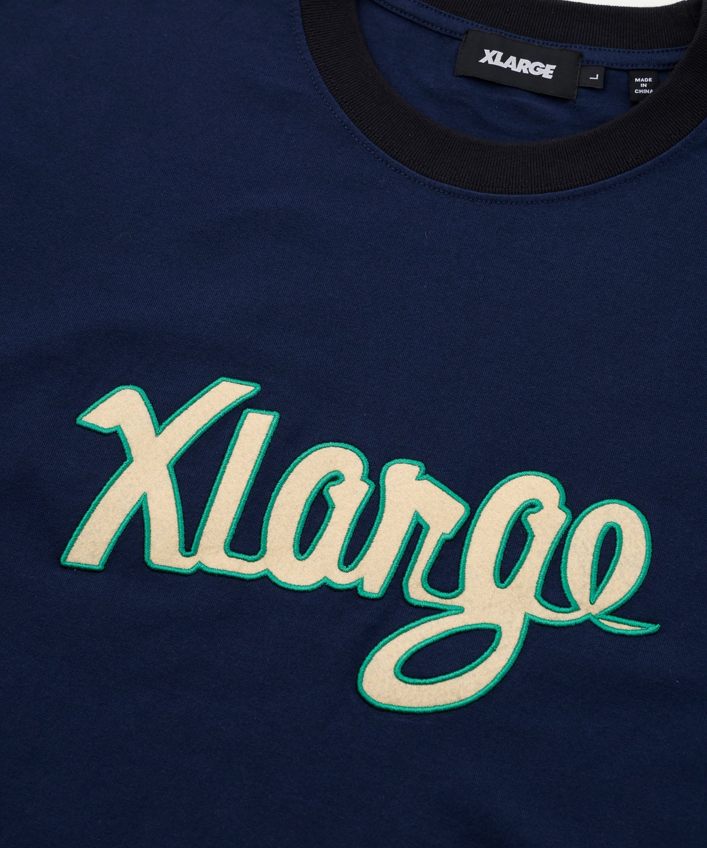 RETRO SCRIPT RINGER S/S TEE