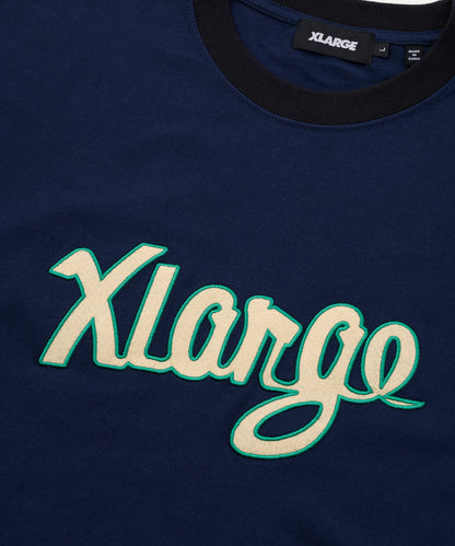 RETRO SCRIPT RINGER S/S TEE
